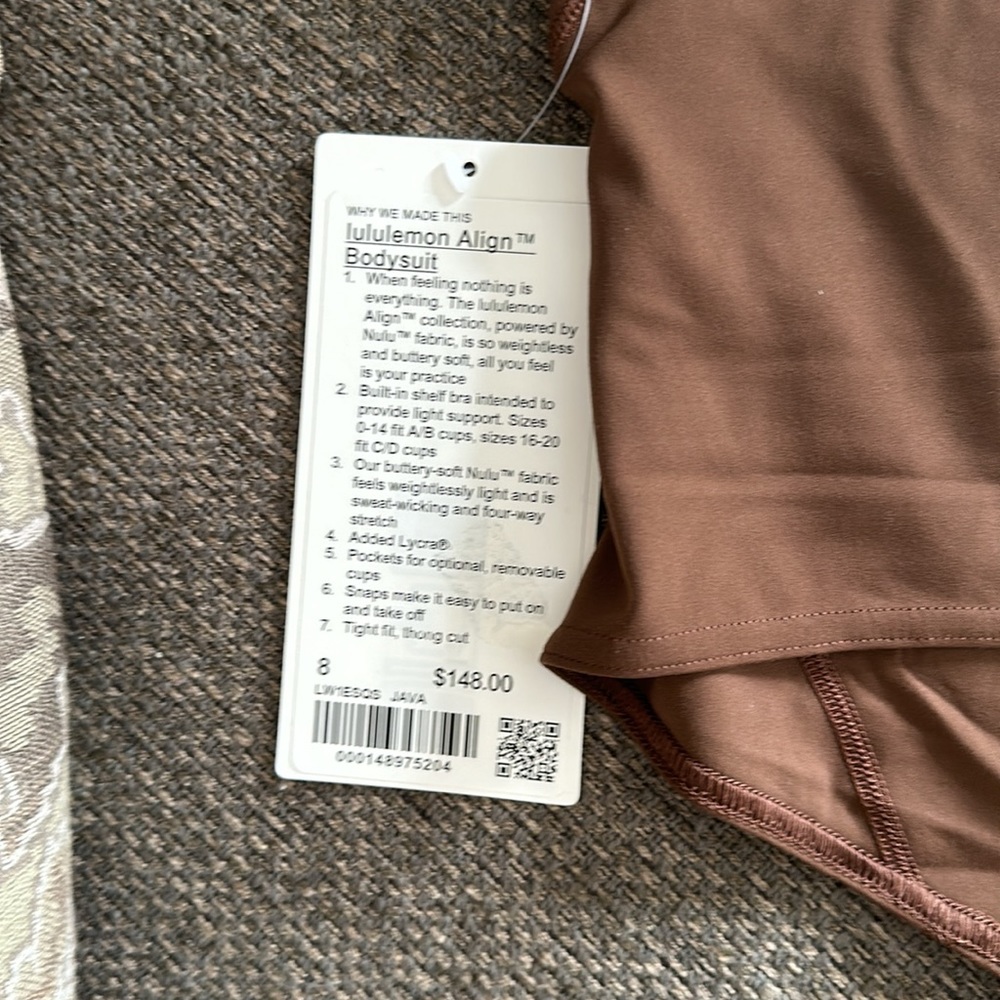 Lululemon align body suit Java - Picture 4 of 5